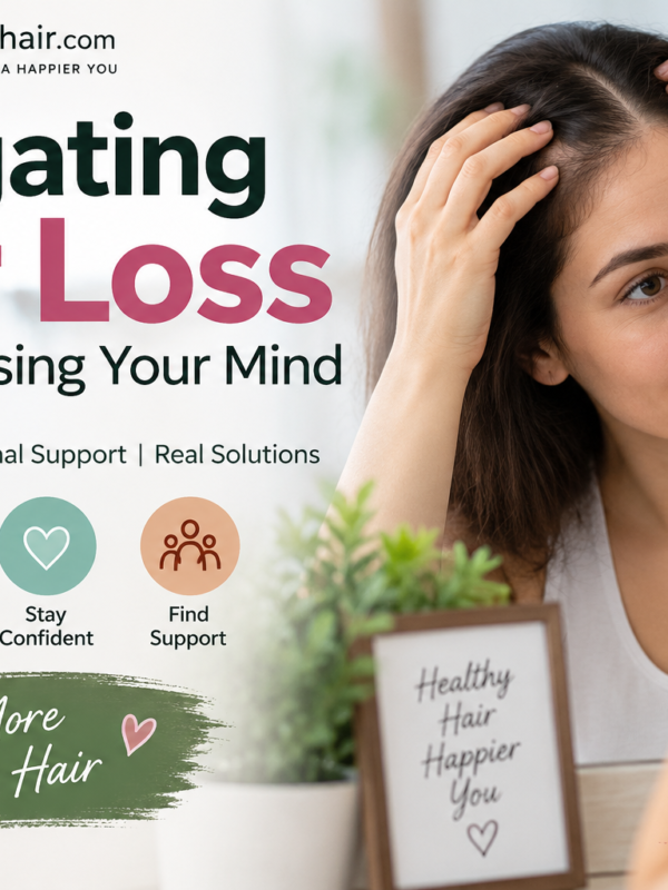 Navigating Hair Loss Without Losing Your Mind